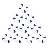 Maxbell 10 Pieces Life Buoy Swim Ring Figurine Resin Miniatures  Mini  Fairy Garden