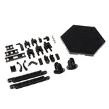 Max Action Figure Stand Bracket for 1/144 HG RG 1/100 MG Gundam Models Toy Black