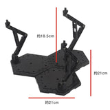 Max Action Figure Stand Bracket for 1/144 HG RG 1/100 MG Gundam Models Toy Black