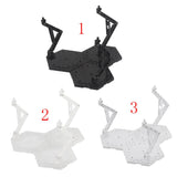 Max Action Figure Stand Bracket for 1/144 HG RG 1/100 MG Gundam Models Toy Black