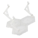 Max Action Figure Stand Bracket for 1/144 HG RG 1/100 MG Gundam Models Toy Clear