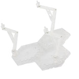 Max Action Figure Stand Bracket for 1/144 HG RG 1/100 MG Gundam Models Toy Clear