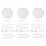 Max Action Figure Stand Bracket for 1/144 HG RG 1/100 MG Gundam Models Toy Clear