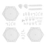 Max Action Figure Stand Bracket for 1/144 HG RG 1/100 MG Gundam Models Toy Clear