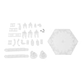 Max Action Figure Stand Bracket for 1/144 HG RG 1/100 MG Gundam Models Toy Clear