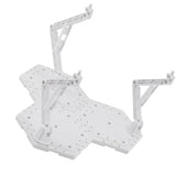 Max Action Figure Stand Bracket for 1/144 HG RG 1/100 MG Gundam Models Toy White