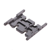 Max Metal RC Car Gear Box Mount Holder for 1/10 Axial SCX10 TFL RC Crawler Gray