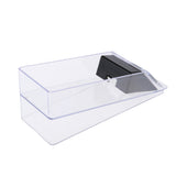 Max 6Deck Playing Card Shoe Slider or Dealer Game Table Casino Accessories Clear