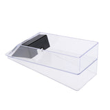 Max 6Deck Playing Card Shoe Slider or Dealer Game Table Casino Accessories Clear