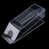 Max 6Deck Playing Card Shoe Slider or Dealer Game Table Casino Accessories Clear