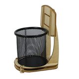 Max Pen Holder Mesh Pencil Holder Metal Pencil Holders Desk Pen Organizer Round