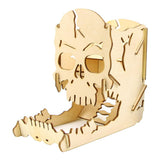 Max Wooden Dice Tower Easy Roller for Board Game RPGs and Board Games Accessory