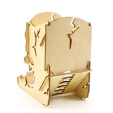 Max Wooden Dice Tower Easy Roller for Board Game RPGs and Board Games Accessory
