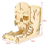 Max Wooden Dice Tower Easy Roller for Board Game RPGs and Board Games Accessory
