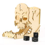 Max Wooden Dice Tower Easy Roller for Board Game RPGs and Board Games Accessory