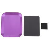 Max Aluminium Alloy Magnetic Screw Tray Plate for RC Car Repair Tools Purple