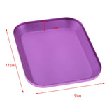 Max Aluminium Alloy Magnetic Screw Tray Plate for RC Car Repair Tools Purple