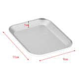 Max Aluminium Alloy Magnetic Screw Tray Plate for RC Car Repair Tools Silver