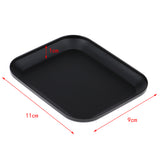 Max Aluminium Alloy Magnetic Screw Tray Plate for RC Car Repair Tools Black