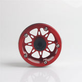 Max 4 Pack Heavy Aluminum 2.2inch Beadlock Wheel Hub for 1/10 RC Crawlers red