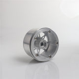 Max 4 Pack Heavy Aluminum 2.2inch Beadlock Wheel Hub for 1/10 RC Crawlers silver