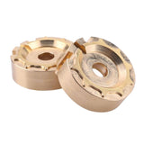 Max 2x Brass Counterweight Balance Weight Portal Drive Housing for 1:10 RC TRX-4