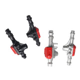 Max Alloy Front Rear Axle Housing Set for 1/10 Traxxas TRX-4 RC Crawler silver