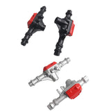 Max Alloy Front Rear Axle Housing Set for 1/10 Traxxas TRX-4 RC Crawler silver