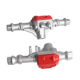 Max Alloy Front Rear Axle Housing Set for 1/10 Traxxas TRX-4 RC Crawler silver