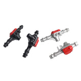 Max Alloy Front Rear Axle Housing Set for 1/10 Traxxas TRX-4 RC Crawler silver