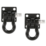 Max 2PCS 1/10 Trailer Towing Hooks Buckle Tow D Shackles for 1/10 RC Crawler Car