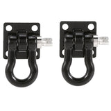 Max 2PCS 1/10 Trailer Towing Hooks Buckle Tow D Shackles for 1/10 RC Crawler Car