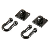 Max 2PCS 1/10 Trailer Towing Hooks Buckle Tow D Shackles for 1/10 RC Crawler Car