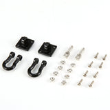 Max 2PCS 1/10 Trailer Towing Hooks Buckle Tow D Shackles for 1/10 RC Crawler Car