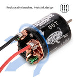 Max RC 540  55T  High Torque Brushed Motor for 1/10 Axial SCX10 RC4WD D90 TRX4