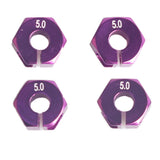 Max 12mm Upgrade Parts Hex Wheels Base Coupler 5.0 Thick For HSP RC Parts Purple