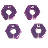 Max 12mm Upgrade Parts Hex Wheels Base Coupler 5.0 Thick For HSP RC Parts Purple