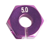 Max 12mm Upgrade Parts Hex Wheels Base Coupler 5.0 Thick For HSP RC Parts Purple