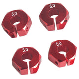 Max 12mm Upgrade Parts Hex Wheels Base Coupler 5.0 Thick For HSP RC Parts Red