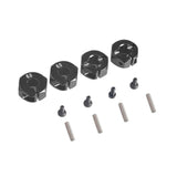 Max HSP Unlimited 12mm Upgrade Parts Hex Wheels Base Coupler 6.0 Thick Black