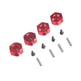 Max HSP Unlimited 12mm Upgrade Parts Hex Wheels Base Coupler 6.0 Thick Red