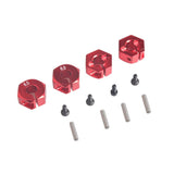 Max HSP Unlimited 12mm Upgrade Parts Hex Wheels Base Coupler 6.0 Thick Red