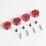 Max HSP Unlimited 12mm Upgrade Parts Hex Wheels Base Coupler 6.0 Thick Red