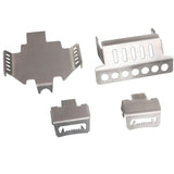 Max Front Bumper Lower Chassis Protection Skid Plate For Traxxas Trx-4 Trx 4