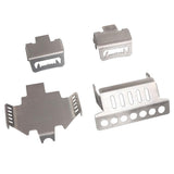 Max Front Bumper Lower Chassis Protection Skid Plate For Traxxas Trx-4 Trx 4