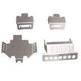 Max Front Bumper Lower Chassis Protection Skid Plate For Traxxas Trx-4 Trx 4