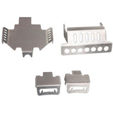 Max Front Bumper Lower Chassis Protection Skid Plate For Traxxas Trx-4 Trx 4