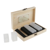 Max Coin Holder Storage Transparent Round Coins Holder Portable Case Container