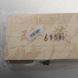 Max Coin Holder Storage Transparent Round Coins Holder Portable Case Container