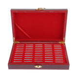 Max Wooden Display Case Storage for 50 Coins 27mm